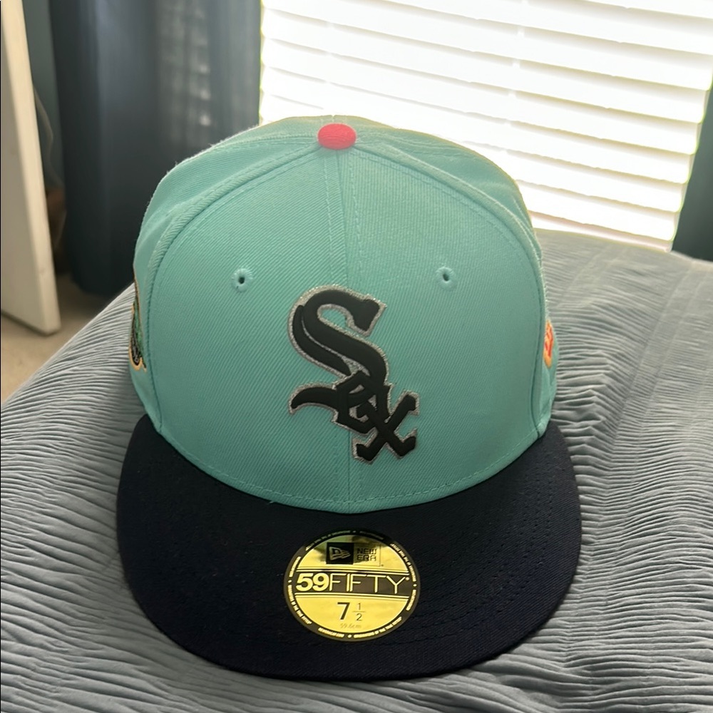 New Era Teal and Navy Cap